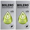 Generico SET 48 BOLERO DA 3 GRAMMI Honey Melon Preparato istantaneo polvere solubile in bustine Sticks per Bevande con Stevia e Vitamina C e Senza Zucchero ideale per fitness e diete