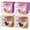 Generico Set 80 Capsule Ristora Compatibili con le Macchine ad uso domestico Nescafè®* Dolce Gusto®* 40 Tisana relax 40 Cappuccino da zuccherare