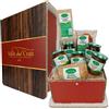 Valle del Crati ECCELLENZE GASTRONOMICHE Valle del Crati Cesto Regalo di Pasqua con 8 Prodotti | Cestino Pasquale con Nduja, Peperoncino Calabrese, Formaggio, Dolce ai Fichi, Funghi, Creme, Sottoli ed altro | Cestino di Pasqua