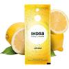 IHDRA - 100 Bustine Insaporitore Acqua Senza Zucchero - 100% Naturale, Senza Glutine, Con Estratti di Frutta e Piante | Bustina Da 1,6g x 0,5L | Insaporitore Acqua Dal Gusto IRRESISTIBILE, Limone