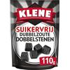 KLENE Suikervrij Dubbelzoute Dobbelstenen I Senza zucchero I Liquirizia I Cubetti doppio sale I 110g