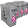 Generico SET 96 BOLERO DA 9 grammi Banana Strawberry Preparato istantaneo polvere solubile in bustine Sticks per Bevande con Stevia e Vitamina C e Senza Zucchero ideale per fitness e diete