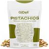 GiDeli Pistacchi arrostiti e salati 1 kg con ciotola di spuntino salato ideale per aperitivi e feste