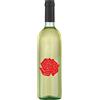 Bottle-Up Bottiglia di vino bianco Chardonnay personalizzata per Lei. Idea regalo originale festa della mamma, festa della donna, nuova nascita, compleanno e Natale (Fiore, 0,75L)