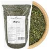 Kuchnia Zdrowia Menta ESSICCATA NATURALE 250g | Foglie di Menta per Tè, Infusi e Cucina | Aroma Intenso e Rinfrescante | Senza Aromi Artificiali | Erba Secca Premium | KUCHNIA ZDROWIA