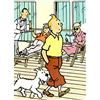 Moulinsart A4 Plastic Folder The Adventures of Tintin And Snowy Walking (15105)