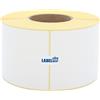 Labelident Etichette a trasferimento termico, 100 x 150 mm, identiche al formato Zebra 3005091-1.000 etichette di carta su rotolo da 76 mm, autoadesive