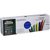 Fellowes D116BL Dorsini Rilegafogli Triangolari, Diametro 16 mm, Confezione da 25 Pezzi, Blu