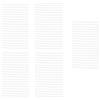 Sunicon Double Loop Wire Binding Spine, 100PCS Double Loop Wire Binding Spine 6.4mm Diameter 34 Teeth 3:1 Scale Combs Spiral Binding Coil for 20 Pieces A4 Paper (White)