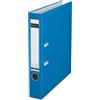 Leitz Raccoglitore con meccanismo a leva 180°, Formato commerciale, Plastica, Dorso 52 mm, Azzurro, 10155030