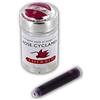 J.Herbin J. Herbin la perle des Encres cartucce di inchiostro per penna stilografica, confezione da 6 Rose Cyclamen