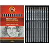 Koh-i-noor Progresso - 12 Woodless Graphite Pencils. 8B. 8911