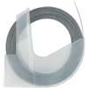 Pumixiy Nastro di ricarica per etichettatrice in rilievo, 6 mm x 3 m, compatibile con Motex 5500A 5500B, per DYMO 12813 12814 1610 1540 1535 1575 17266, confezione multicolore (nero)