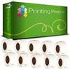 Printing Pleasure 10 x 99017 Rotoli Etichette adesive compatibile per Dymo LabelWriter & Seiko Stampante per Etichette | 50mm x 12mm | 220 Etichetta per Rotolo | Suspension File Labels