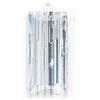 Joucien 6 pezzi/scatola -0,5 mm stesso colore studente asciugatura rapida nucleo nero neutro penna minimalista esame studente firma penna-Yanyu blu 6-pack
