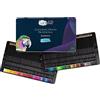 Artina Expertilo XL Set di 72 Matite Colorate Professionali - Matite in legno FSC per colorare - Set di matite colorate infrangibili, altamente pigmentate - kit matite da disegno per artisti