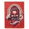 Santoro Gorjuss 843GJ09 - Mini quaderno glitterato, motivo: Mary Rose