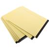 Uonlytech Blocchi per Note A4 Gialli 6 Pezzi Pagine a Righe e Design Strappabile in Pasta di Legno, Quaderno per Studenti e Professionisti, per Ufficio e Journaling