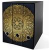 Shareprinting Set da 3 raccoglitori ad anelli - MANDALA color ORO (H34 cm con 2 anelli)