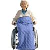 KBIBCK Coperta per sedia a rotelle, coperta invernale ispessita per sedia a rotelle, coperta per sedia a rotelle, coperta per sedie a rotelle (blu)
