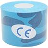STpro 6 Rotoli di Nastro Kinesiologico 5 cm x 5 m Camuffamento Kinesio Taping Kinesiologica Muscle Support Sport Nastro Elastico Physio Tape Kinesiologico Tape,Blu