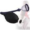 HUNTVE Dispositivo di aspirazione manuale femminile per l'addestramento, con forti ventose trasparenti e valvola di rilascio, giocattolo a pompa specifico per la donna (grande; diametro interno 10cm)