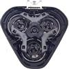 VHGHHVEJ Compatibile Con Philips, S3000 S3101 S3103 S3203 S3205 S3102, Testine Di Ricambio For Rasoio.(Silver)