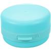 Happyyami Scrubber in Silicone Doccia Portasapone Integrato, Spazzola da Bagno Appesa Facile da Usare la Pulizia del Corpo e Massaggio Rilassante