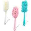 Beatifufu Set 3 Pezzi Spazzola per Corpo Manico in Pp e Pe, Morbida e Delicata per Massaggio e Scrub Schiena, Adatta per Uso Domestico Tutto L'anno
