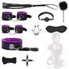 CSCLI 10 pezzi di accessori per giochi di ruolo, serie viola alla moda.