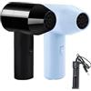 Generic Asciugacapelli USB per arte, 250 W Art Blow Dryer per pittura 17x11.5x4CM, Solo aria fredda aria fredda Asciugacapelli, Ricarica USB Dimensioni da viaggio, Capelli wireless leggeri a basso