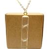 Cairui Design Dente di leone con 2 Desideri Esprimi un desiderio Tarassaco Vero Fiori 3D Cubo Resina Placcato Oro 18k Collane Con pendenti Donna Handmade