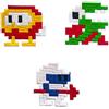 Bling! Handmade Personaggi del Gioco Toppa Ricamata Termoadesiva Videogioco | Cucire | Emblema Applique Distintivo Spilla Abbigliamento T-shirt Jeans Cappelli Pantaloni Borse Accessori Giacche Zaino | (Pack 3)