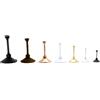 Generico Lampadario per presepi e diorami con microlampada 3V o 12V - DL173 (Lampadario nero luce bianco caldo, 3,2x5 cm)