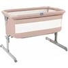 Chicco Next2Me Culla Neonato Fianco Letto, Lettino Neonati Con Materasso, Compatibile con Diversi Letti, Altezza Regolabile, Inclinabile, Buona Circolazione Dell'Aria, Materasso e Borsa Inclusi