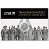 IMPACTO COLECCIONABLES - Moneta della Seconda Guerra Mondiale - 2 Marchi d'Argento coniati tra Il 1936 e Il 1939 dai Tedeschi - Include Certificato di autenticità