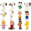 Schleich SET Completo 12 Figure 5cm SNOOPY E AMICI Peanuts And Friends Originali Schleich 22001-22012