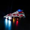 BrickBling Set di luci a LED per Lego Jedi Bob's Starfighter 75388 (No Lego), illuminazione decorativa per il giocattolo creativo 75388 Jedi Bobs Cacciatore di stelle