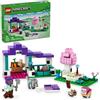 LEGO Minecraft The Animal Sanctuary Building Set, giocattolo da gioco per ragazze e ragazzi dai 7 anni in su, regalo per giocatori e bambini, modello in mattoni del bioma delle pianure con personaggi