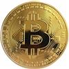 Shinekoo BAQI 1 Pz Oro Placcato Moneta Bitcoin Regalo Collezionabile BTC Coin Art Collection Physical