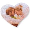 Ollix® Puzzle Personalizzato con Stampa Foto Personalizzata Puzzle Cuore A4 119 Tasselli
