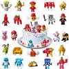 BAISHUWU Action Figure di Steal a Brainrot, Set di 24 Mini Figure di Steal a Brainrot, Decorazione per Torta con Figura di Steal a Brainrot, Figure da Collezione di Steal a Brainrot, Regalo per Fan, Amici