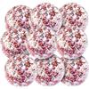 Toyhood 9 Pezzi Palle da Spiaggia, 8 Pollici Palloni da Spiaggia Gonfiabili, Glitterate Pallone da Spiaggia, Gonfiabile Palla da Piscina per Bambini Adulti Eestive all'aperto, Estiva, Spiaggia (Oro Rosa)