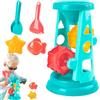 Generico Giocattoli Da Spiaggia Con Sabbia - Giocattoli Da Spiaggia Da 9,84 Pollici Per Bambini | Set Da Gioco In Sabbia ABS - Mulino A Set Di GiocattolDa Spiaggi Per Bambini Con Pale