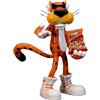 Jada Toys Cheetos Chester Cheetah Action Figure Flamin' Hot Glow in The Dark - 6 Articolato Esclusivo, con Sacchetto di Cheetos, Shades, Cheeto Dust