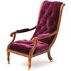 Dolls House Emporium The Dolls House Emporium William IV Library Chair (W)