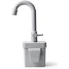 AwnsIMfreien Distributore d'acqua Cucina di fango, Rubinetto per lavello da gioco elettrico grigio con acqua circolante - Accessorio per lavello da gioco per bambini Finta cucina Lavare i piatti e giochi di lavag