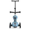 Mainely Scoot and Ride - Highwaykick 1 Push & Go Acciaio - 2-in-1 con seduta & barra di spinta regolabile - per bambini 1-5 anni - personalizzato con nome