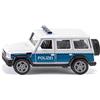 siku 2308, Auto della polizia Mercedes-AMG G65 con gancio di traino, 1:50, Metallo e Plastica, Blu e Bianco, Ruote intercambiabili