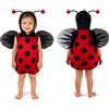 Beipegin Costume da Ape Dinosauro per Bambino Bambina Body Pagliaccetto Tutina Bebè Vestito Carnevale Halloween Feste 0-3 Anni